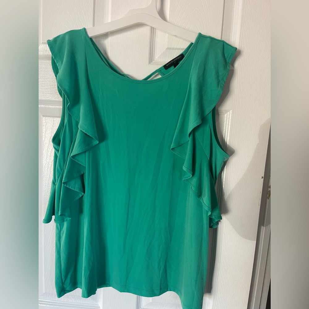 Banana Republic soft green top
